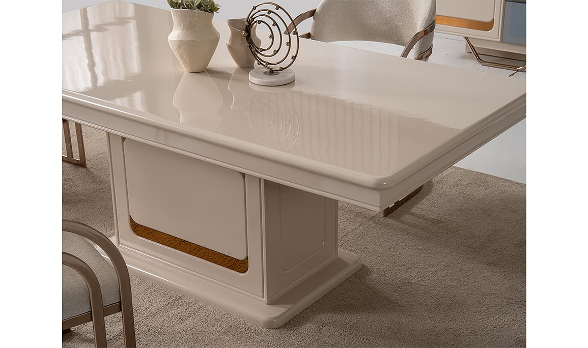Medusa Home Mobilya - Latte Luxury Yemek Masası