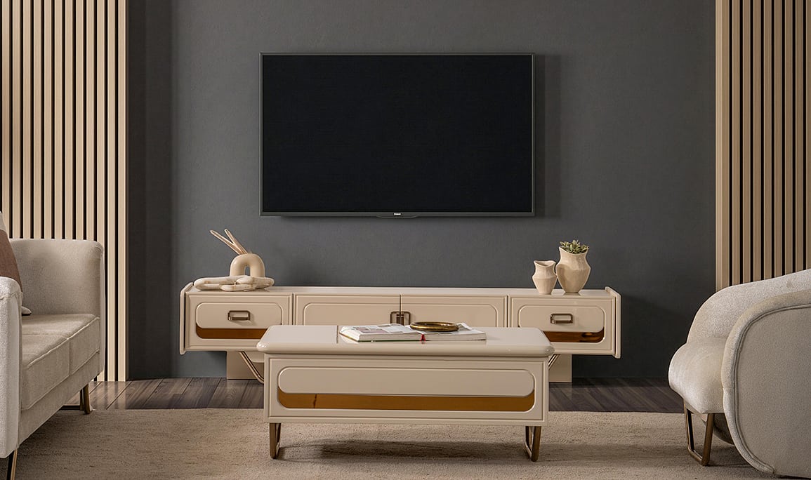 Medusa Home Mobilya - Latte Luxury Yemek Odası
