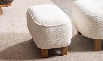 Medusa Home Mobilya - Latte Puf - Puflar & Tabureler Medusa Home Mobilya - Latte Puf - Puflar & Tabureler