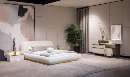 Medusa Home Mobilya - Latte Yatak Odası
