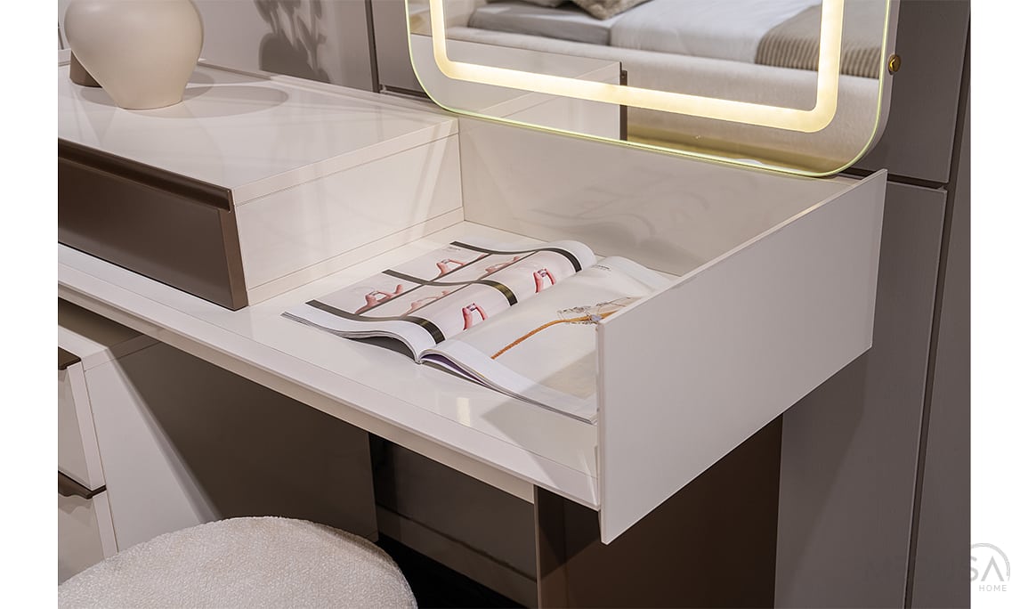 Medusa Home Mobilya - Latte Yatak Odası