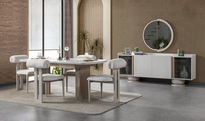 Medusa Home Mobilya - Laurel Yemek Odası - Modern Yemek Odaları