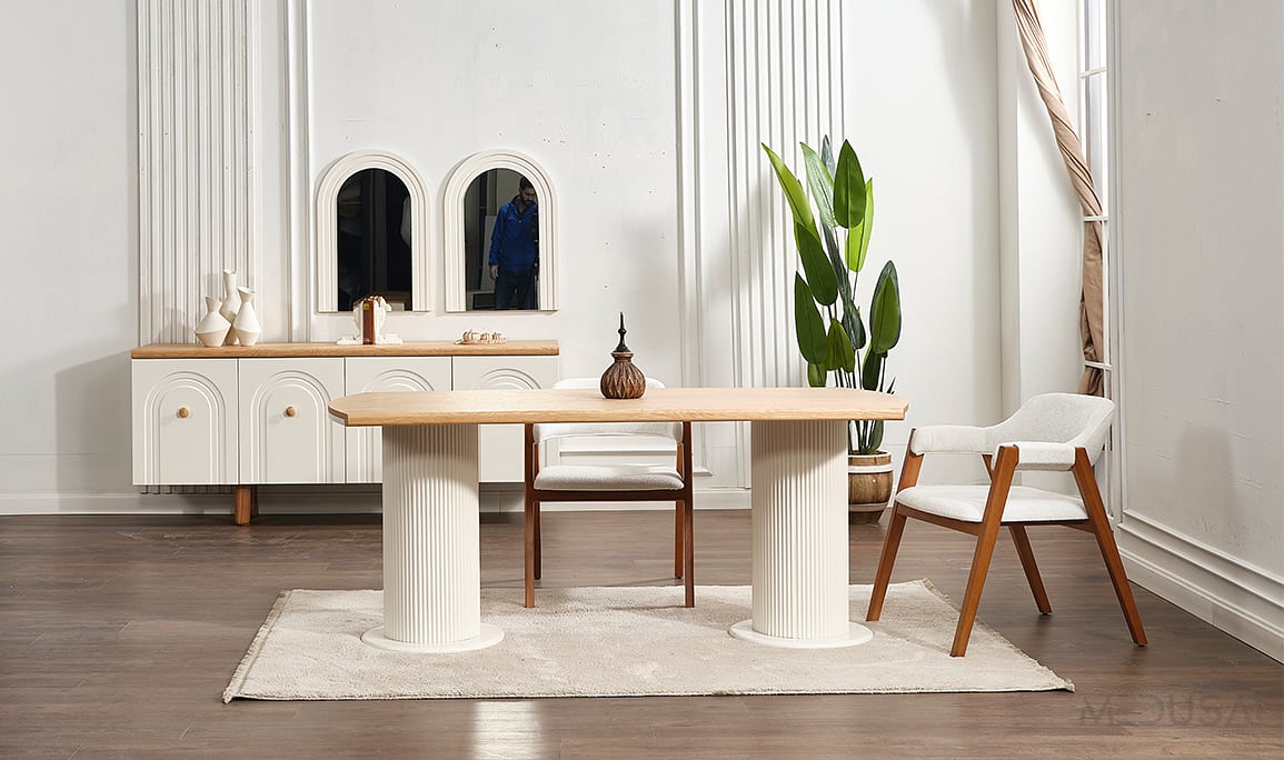 Medusa Home Mobilya - Lavin Bohem Yemek Odası