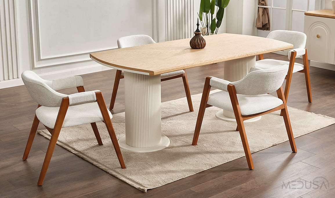 Medusa Home Mobilya - Lavin Bohem Yemek Odası