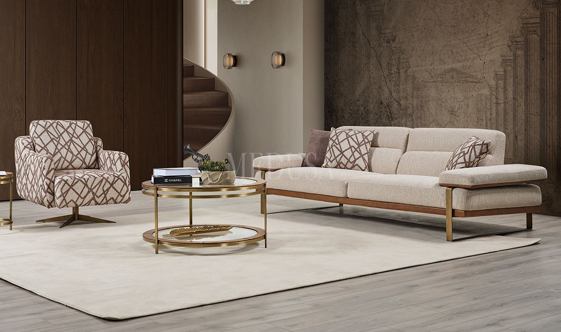 Medusa Home Mobilya - Lavina New Üçlü Koltuk