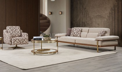 Medusa Home Mobilya - Lavina New Üçlü Koltuk