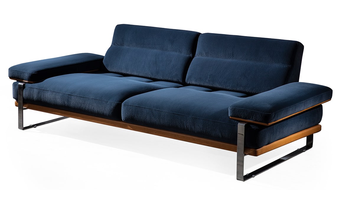 Medusa Home Mobilya - Lavina Üçlü Koltuk Lacivert