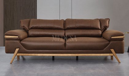Medusa Home - Lawson Kahve Üçlü Koltuk Medusa Home - Lawson Kahve Üçlü Koltuk