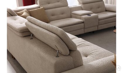 Medusa Home Mobilya - Lazio Krem Köşe Takımı