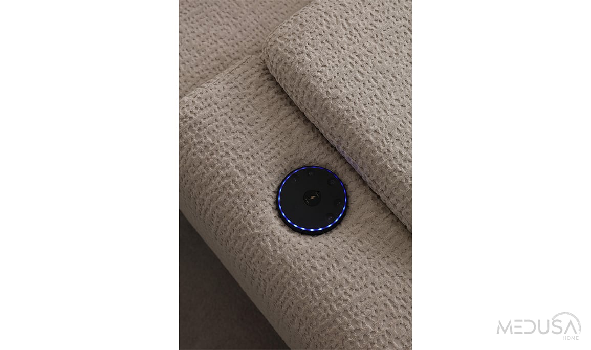 Medusa Home Mobilya - Lazio Krem Köşe Takımı
