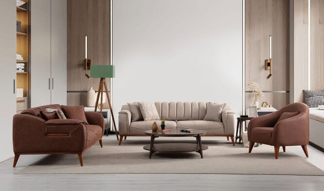 Medusa Home Mobilya - Leader Koltuk Takımı - Chester Koltuk Takımları