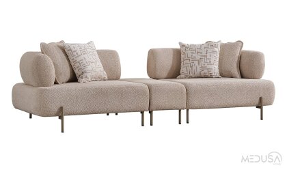 Medusa Home Mobilya - Lebon Dörtlü Koltuk