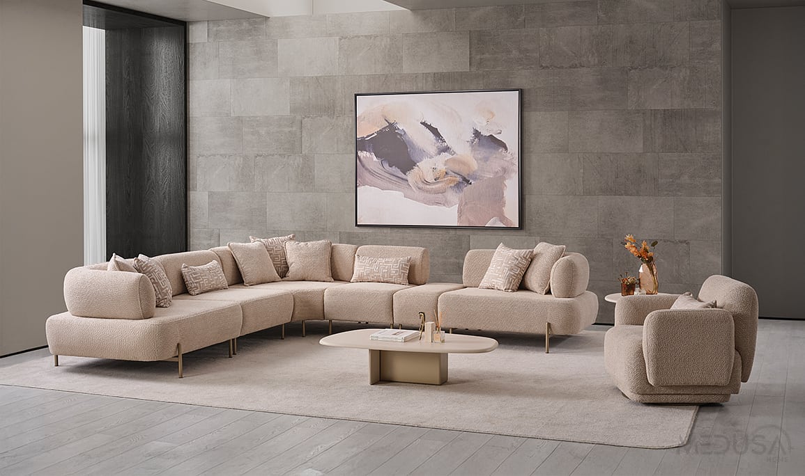 Medusa Home Mobilya - Lebon Köşe Takımı