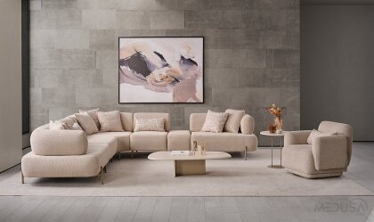 Medusa Home Mobilya - Lebon Köşe Takımı