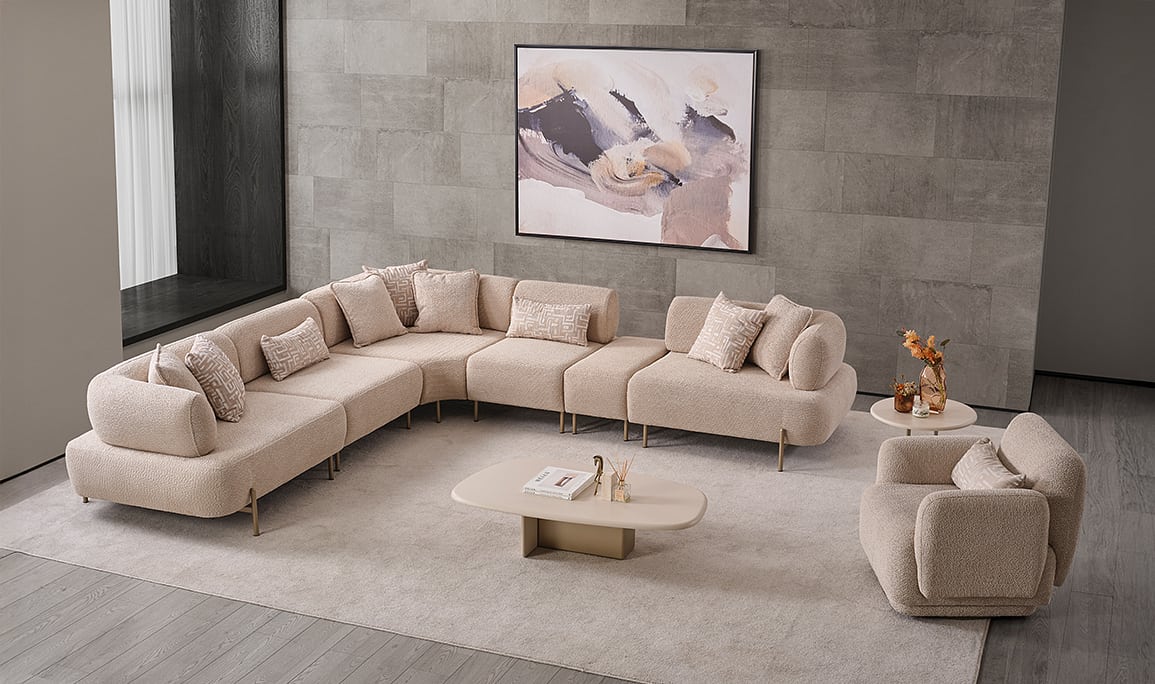 Medusa Home Mobilya - Lebon Köşe Takımı