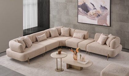 Medusa Home Mobilya - Lebon Köşe Takımı