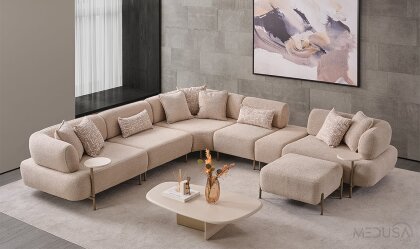 Medusa Home Mobilya - Lebon Köşe Takımı