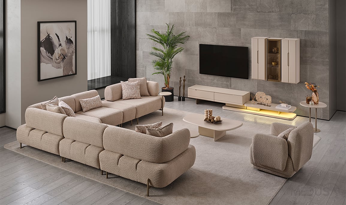 Medusa Home Mobilya - Lebon Köşe Takımı