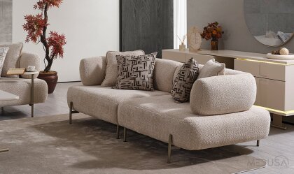 Medusa Home Mobilya - Lebon Üçlü Koltuk
