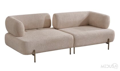 Medusa Home Mobilya - Lebon Üçlü Koltuk