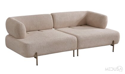 Medusa Home Mobilya - Lebon Üçlü Koltuk