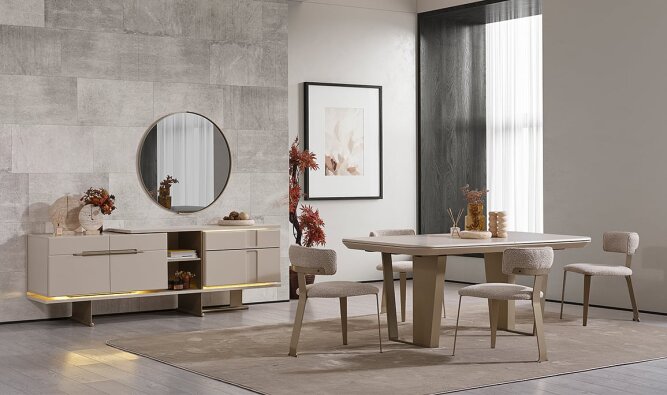 Medusa Home Mobilya - Lebon Yemek Odası - Luxury Yemek Odaları
