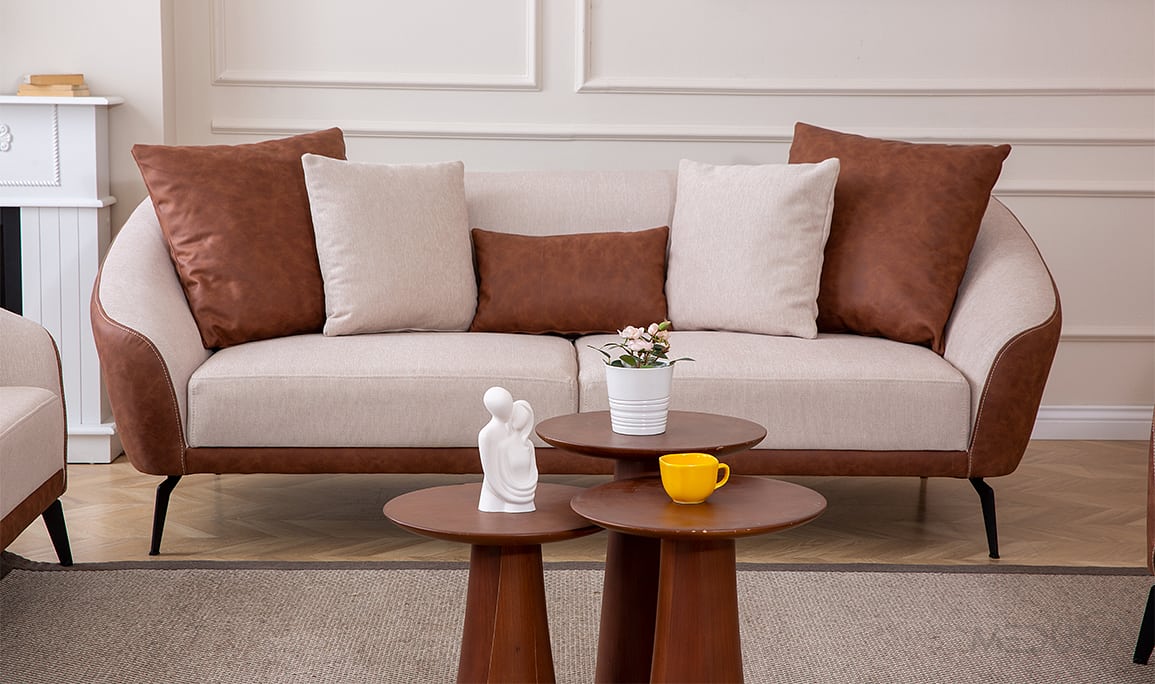 Medusa Home Mobilya - Leila Üçlü Koltuk