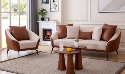 Medusa Home Mobilya - Leila Üçlü Koltuk