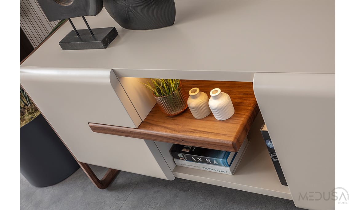 Medusa Home Mobilya - Leona Ceviz Konsol
