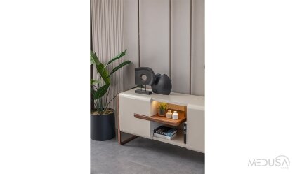 Medusa Home Mobilya - Leona Ceviz Konsol