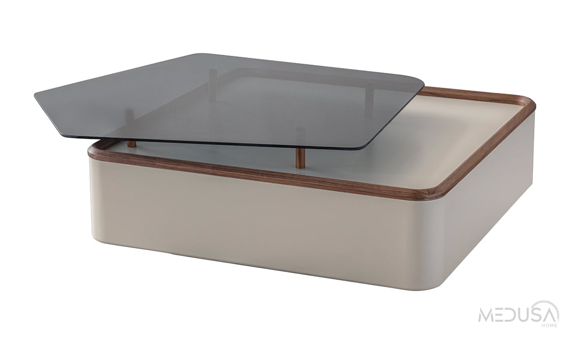 Medusa Home Mobilya - Leona Ceviz Orta Sehpa