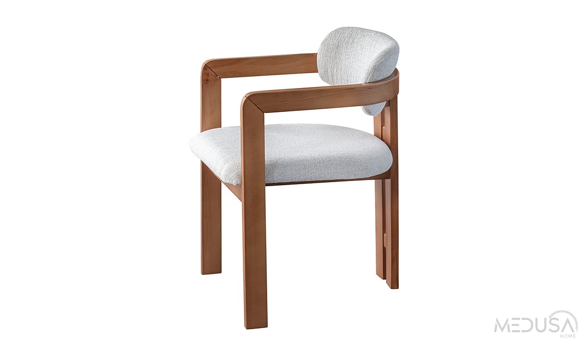 Medusa Home Mobilya - Leona Ceviz Sandalye