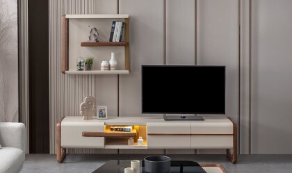 Medusa Home - Leona Ceviz Tv Ünitesi Medusa Home - Leona Ceviz Tv Ünitesi