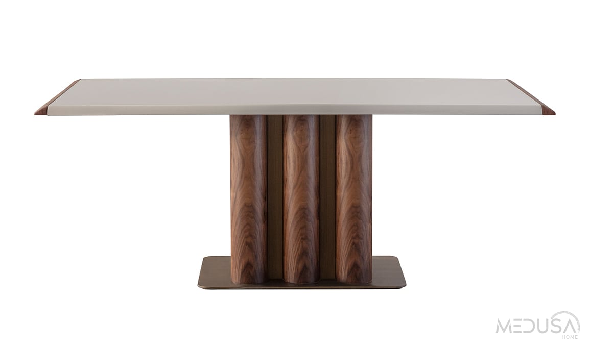 Medusa Home Mobilya - Leona Ceviz Yemek Masası