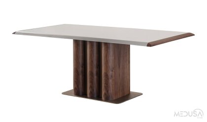 Medusa Home Mobilya - Leona Ceviz Yemek Odası