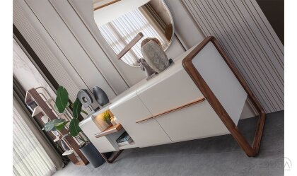 Medusa Home Mobilya - Leona Ceviz Yemek Odası