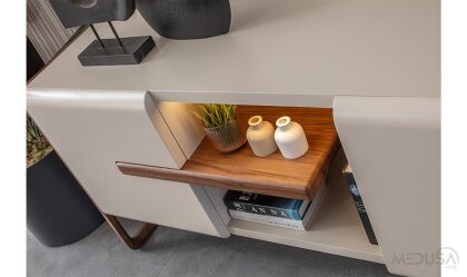 Medusa Home Mobilya - Leona Ceviz Yemek Odası