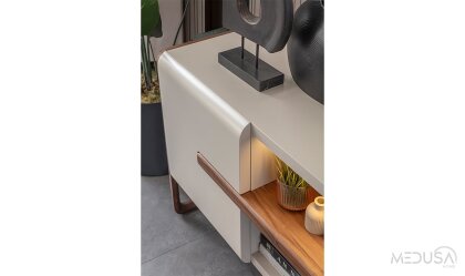 Medusa Home Mobilya - Leona Ceviz Yemek Odası