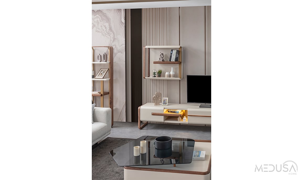 Medusa Home Mobilya - Leona Ceviz Yemek Odası