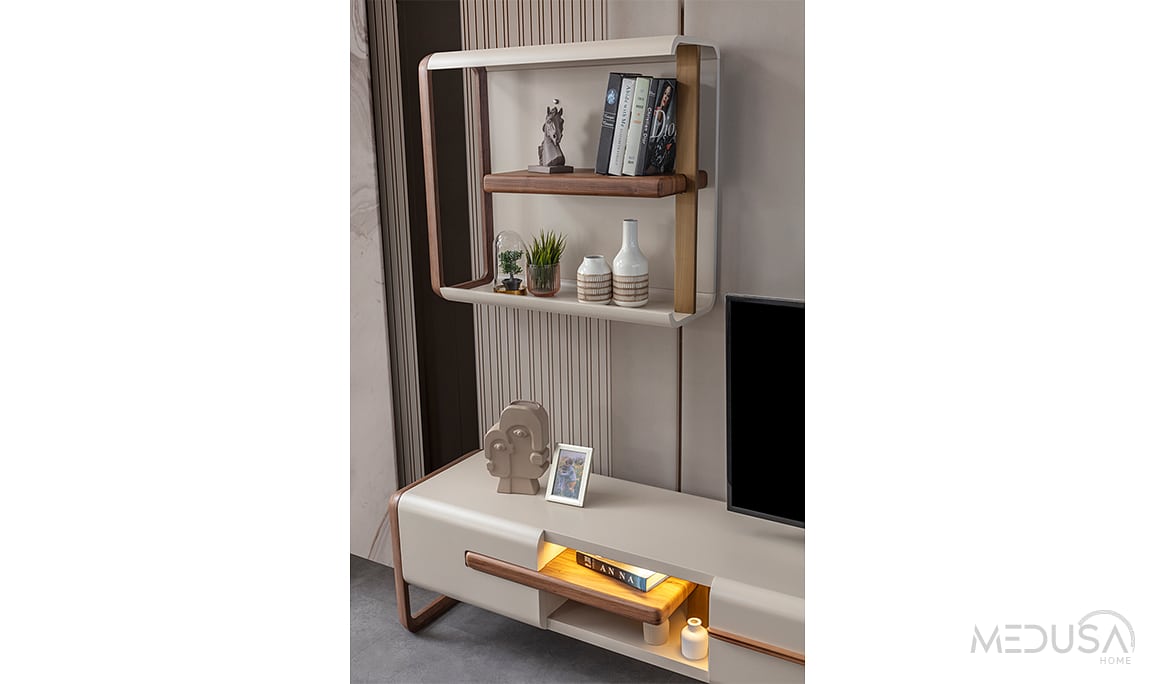 Medusa Home Mobilya - Leona Ceviz Yemek Odası