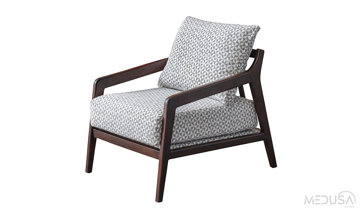 Medusa Home Mobilya - Leona Meşe Berjer