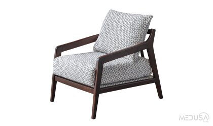 Medusa Home Mobilya - Leona Meşe Berjer