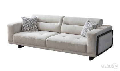 Medusa Home Mobilya - Leona Meşe Koltuk Takımı