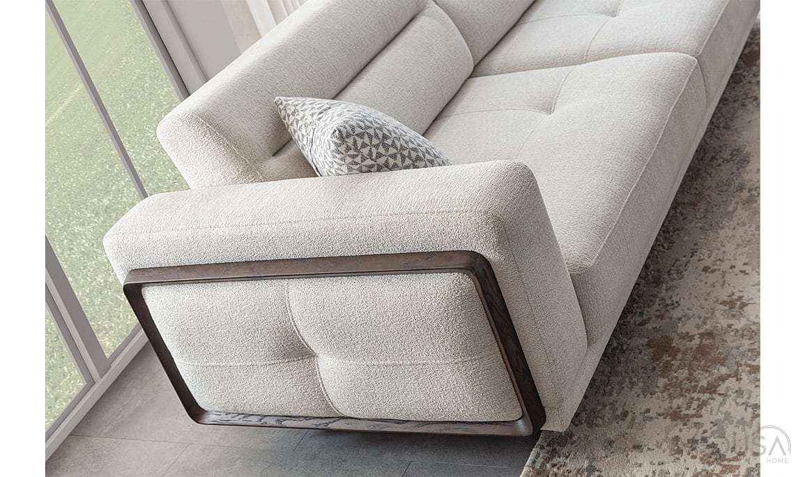 Medusa Home Mobilya - Leona Meşe Koltuk Takımı