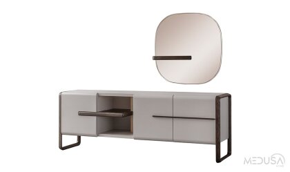 Medusa Home Mobilya - Leona Meşe Konsol