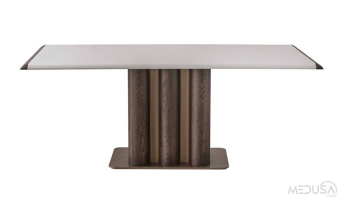 Medusa Home Mobilya - Leona Meşe Yemek Masası