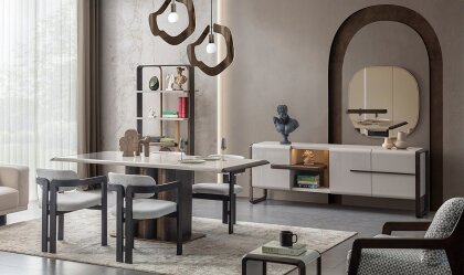 Medusa Home - Leona Meşe Yemek Odası Medusa Home - Leona Meşe Yemek Odası