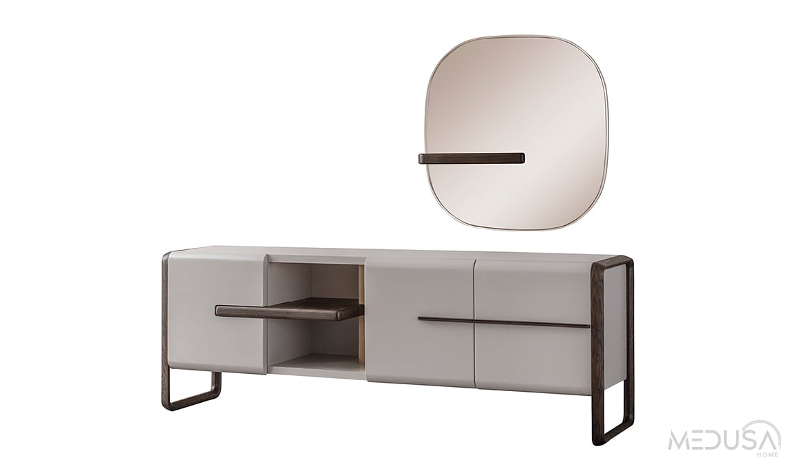 Medusa Home Mobilya - Leona Meşe Yemek Odası