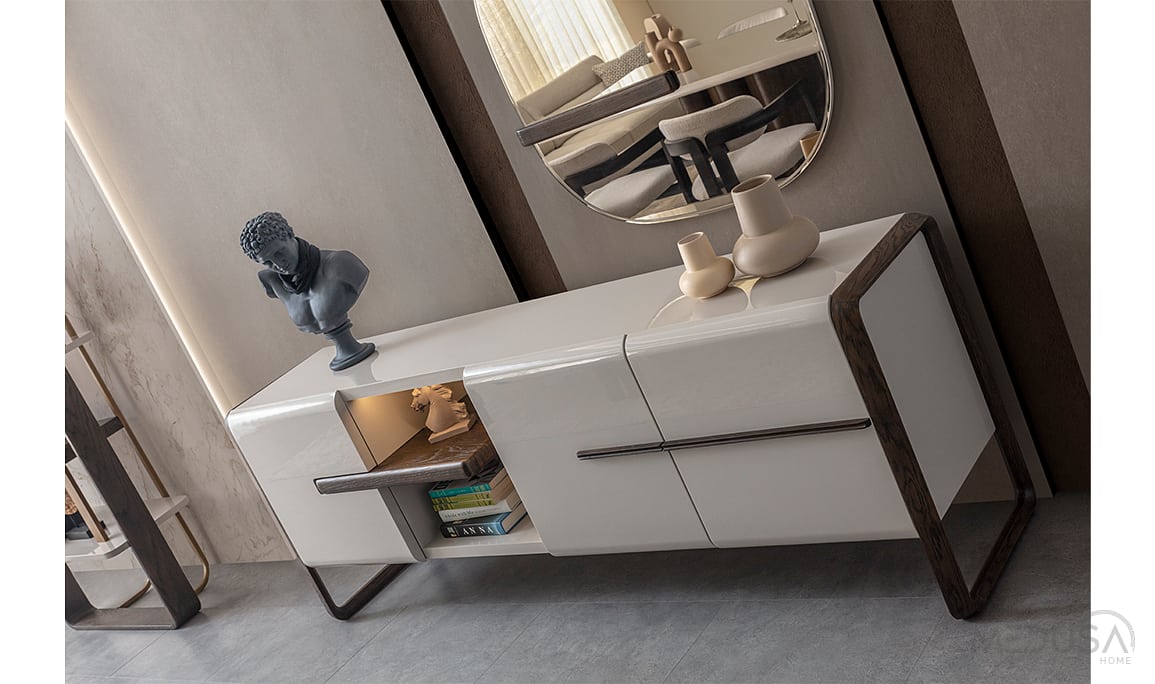 Medusa Home Mobilya - Leona Meşe Yemek Odası