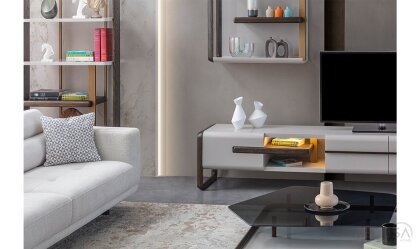 Medusa Home Mobilya - Leona Meşe Yemek Odası